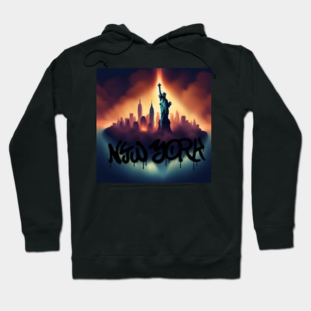 i survived new york earthquake Hoodie by badrhijri